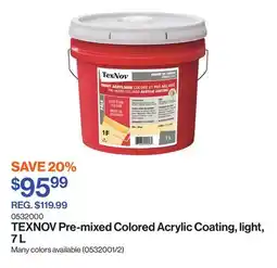 Patrick Morin Pre-mixed Colored Acrylic Coating, light offer