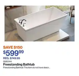 Patrick Morin Freestanding Bathtub offer