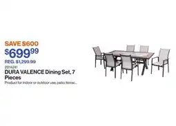 Patrick Morin VALENCE Dining Set, 7 Pieces offer