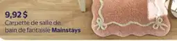 Walmart Carpette de salle de bain de fantaisie Mainstays offer