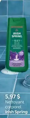 Walmart Nettoyant corporel Irish Spring offer