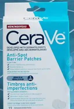 Walmart Timbres anti-imperfections CeraVe offer