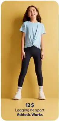 Walmart Legging de sport Athletic Works offer