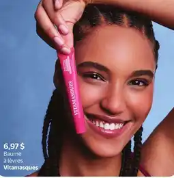 Walmart Baume à lèvres Vitamasques offer