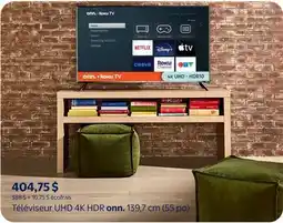 Walmart Téléviseur UHD 4K HDR onn. 139,7 cm (55 po) offer