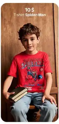 Walmart T-shirt Spider-Man offer