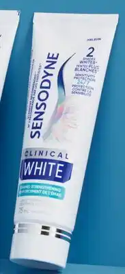 Walmart Dentifrice Clinical White Sensodyne offer