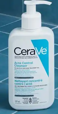 Walmart Nettoyant concentré contre l'acné CeraVe offer