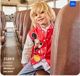 Walmart Blouson aviateur Mickey et ses amis offer