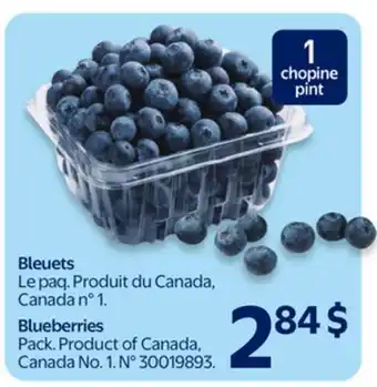Walmart Blueberries offer