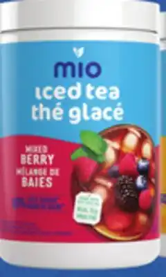 Walmart Mio Iced tea drink mix offer