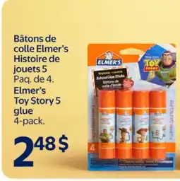Walmart Elmer's Toy Story 5 glue offer