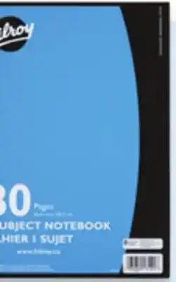 Walmart 80-page notebook offer