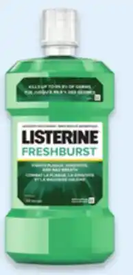 Walmart Listerine mouthwash offer