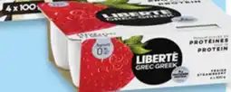 Walmart Liberté Greek yogurt offer