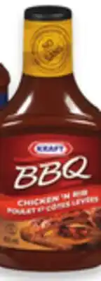 Walmart Kraft BBQ sauce offer
