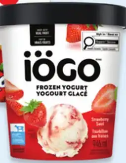 Walmart iögo frozen yogurt tubs offer
