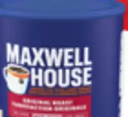 Walmart Maxwell House ground coffee offer