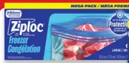 Walmart Ziploc freezer bags mega pack offer