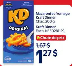 Walmart Kraft Dinner offer
