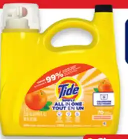 Walmart Tide Simply All-in-One liquid laundry detergent offer