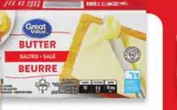 Walmart Great Value butter offer