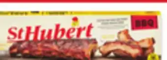 Walmart St-Hubert fully cooked pork back ribs offer