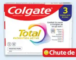 Walmart Colgate Total 3 x 120 mL toothpaste offer