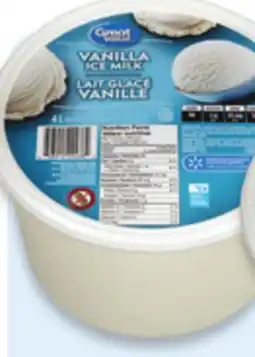 Walmart Great Value ice milk offer