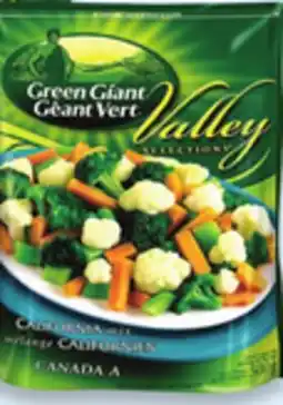 Walmart Green Giant Valley Selections frozen vegetables offer