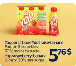 Walmart Yop strawberry-banana offer