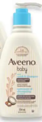 Walmart Aveeno Baby daily wash and shampoo or cream offer