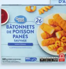 Walmart Great Value breaded fish offer