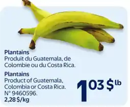 Walmart Plantains offer