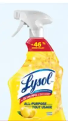 Walmart Lysol all-purpose cleaner offer