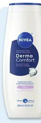Walmart Nivea Derma Comfort bodywash offer