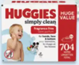 Walmart Huggies 11x wipes offer
