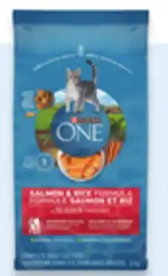Walmart Purina ONE dry cat food offer