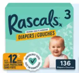 Walmart Rascals premium super econo box diapers offer