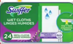 Walmart Swiffer wet cloths offer