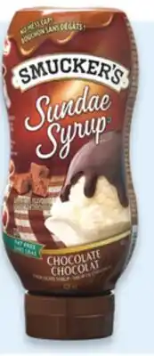 Walmart Smucker's Sundae Syrup offer