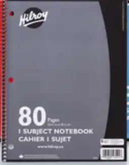 Walmart 80-page notebook offer