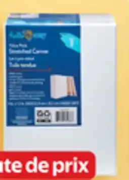 Walmart Hello Hobby stretched canvases offer