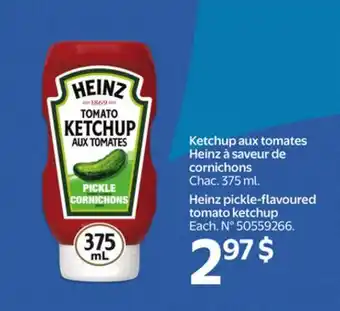 Walmart Heinz pickle-flavoured tomato ketchup offer