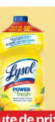 Walmart Lysol toilet bowl cleaner or multi-surface pours offer