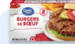 Walmart Great Value beef or Chicken burgers or fully cooked burgers offer