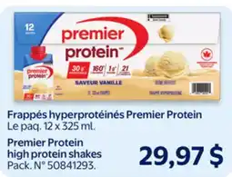 Walmart Premier Protein high protein shakes offer