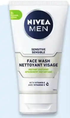 Walmart Nivea Men face wash wash offer