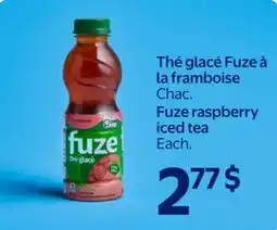 Walmart Fuze raspberry iced tea offer