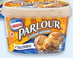 Walmart Nestlé Parlour frozen dessert tubs offer